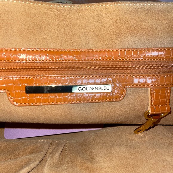 GOLDEN BLEU (NEW!) leather bag - Picture 10 of 13